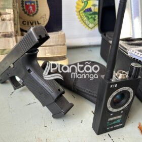 Polícia Militar prende traficante e apreende carros roubados, armas e drogas em Maringá Foto 15 Fotos de Polícia Militar prende traficante e apreende carros roubados, armas e drogas em Maringá