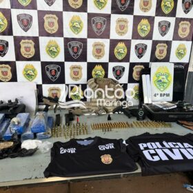 Polícia Militar prende traficante e apreende carros roubados, armas e drogas em Maringá Foto 19 Fotos de Polícia Militar prende traficante e apreende carros roubados, armas e drogas em Maringá