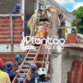 Trabalhador fica ferido ao cair em laje de construção em Maringá Foto 15 Fotos de Trabalhador fica ferido ao cair em laje de construção em Maringá