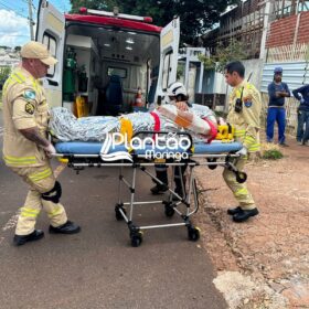 Trabalhador fica ferido ao cair em laje de construção em Maringá Foto 6 Fotos de Trabalhador fica ferido ao cair em laje de construção em Maringá