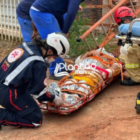 Trabalhador fica ferido ao cair em laje de construção em Maringá Foto 9 Fotos de Trabalhador fica ferido ao cair em laje de construção em Maringá