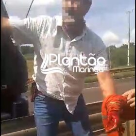 Briga de trânsito em Maringá termina com caminhoneiro baleado Foto 12 Fotos de Briga de trânsito em Maringá termina com caminhoneiro baleado