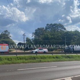 Briga de trânsito em Maringá termina com caminhoneiro baleado Foto 6 Fotos de Briga de trânsito em Maringá termina com caminhoneiro baleado
