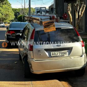Câmera registra colisão seguida de capotamento em Maringá Foto 5 Fotos de Câmera registra colisão seguida de capotamento em Maringá