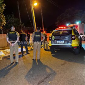 Homem é baleado e socorrido em estado grave após atentado, em Maringá Foto 16 Fotos de Homem é baleado e socorrido em estado grave após atentado, em Maringá