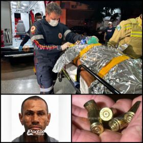 Homem é baleado e socorrido em estado grave após atentado, em Maringá Foto 4 Fotos de Homem é baleado e socorrido em estado grave após atentado, em Maringá