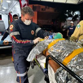 Homem é baleado e socorrido em estado grave após atentado, em Maringá Foto 10 Fotos de Homem é baleado e socorrido em estado grave após atentado, em Maringá