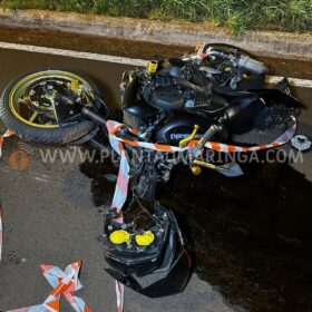 Homem tem cabeça decepada após acidente de moto de alta cilindrada em Maringá Foto 2 Fotos de Homem tem cabeça decepada após acidente de moto de alta cilindrada em Maringá