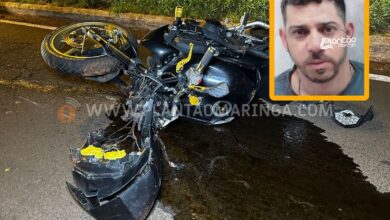 Fotos de Homem tem cabeça decepada após acidente de moto de alta cilindrada em Maringá