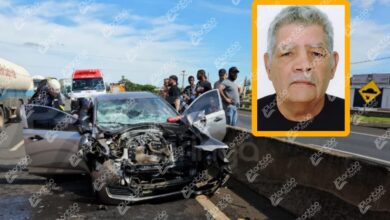 Fotos de Idoso que sofreu grave acidente de trânsito morre em hospital de Maringá