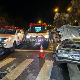 Motorista com suspeita de embriaguez é intubado após colisão envolvendo três veículos em Maringá Foto 1 Fotos de Motorista com suspeita de embriaguez é intubado após colisão envolvendo três veículos em Maringá