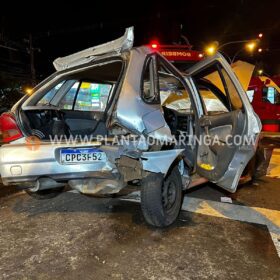 Motorista com suspeita de embriaguez é intubado após colisão envolvendo três veículos em Maringá Foto 8 Fotos de Motorista com suspeita de embriaguez é intubado após colisão envolvendo três veículos em Maringá