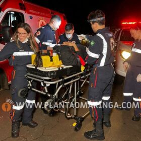 Mulher fica ferida após bater moto em carro estacionado em Maringá Foto 8 Fotos de Mulher fica ferida após bater moto em carro estacionado em Maringá
