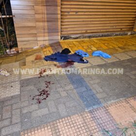 Atentado a tiros em bar deixa homem em estado grave, em Maringá Foto 2 Fotos de Atentado a tiros em bar deixa homem em estado grave, em Maringá