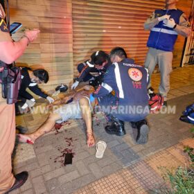 Atentado a tiros em bar deixa homem em estado grave, em Maringá Foto 8 Fotos de Atentado a tiros em bar deixa homem em estado grave, em Maringá