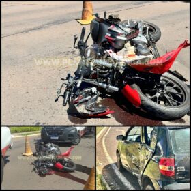 Carro avança preferencial e deixa motociclista com ferimentos graves em Maringá Foto 11 Fotos de Carro avança preferencial e deixa motociclista com ferimentos graves em Maringá
