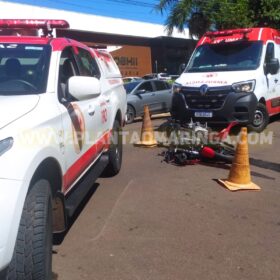 Câmera de segurança registra carro avançando preferencial e causando grave acidente em Maringá Foto 2 Fotos de Câmera de segurança registra carro avançando preferencial e causando grave acidente em Maringá