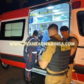 Imagens mostram homem sendo esfaqueado em Maringá Foto 4 Fotos de Imagens mostram homem sendo esfaqueado em Maringá