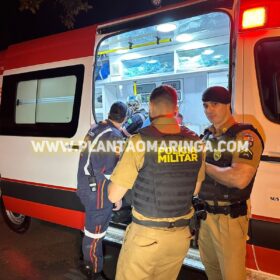 Imagens mostram homem sendo esfaqueado em Maringá Foto 1 Fotos de Imagens mostram homem sendo esfaqueado em Maringá
