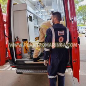 Rapaz é intubado após ter faca cravada no pescoço em Maringá Foto 7 Fotos de Rapaz é intubado após ter faca cravada no pescoço em Maringá