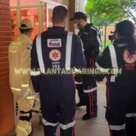 Rapaz é intubado após ter faca cravada no pescoço em Maringá Foto 8 Fotos de Rapaz é intubado após ter faca cravada no pescoço em Maringá