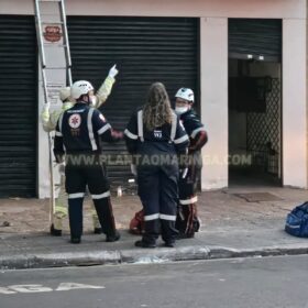 Trabalhador é intubado após sofrer choque de mais de 13 mil volts em Maringá Foto 3 Fotos de Trabalhador é intubado após sofrer choque de mais de 13 mil volts em Maringá