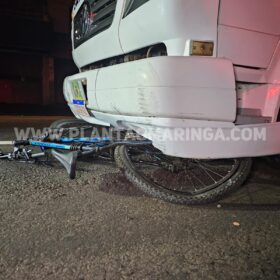 Ciclista de 18 anos é intubado após ser atropelado por caminhão em Maringá. Foto 5 Fotos de Ciclista de 18 anos é intubado após ser atropelado por caminhão em Maringá.