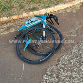 Ciclista fica em estado grave após ser atropelado por carreta em Maringá Foto 3 Fotos de Ciclista fica em estado grave após ser atropelado por carreta em Maringá