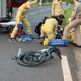 Ciclista fica em estado grave após ser atropelado por carreta em Maringá Foto 5 Fotos de Ciclista fica em estado grave após ser atropelado por carreta em Maringá