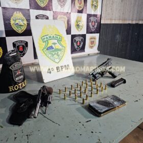 Homem faccionado ao PCC suspeito de matar duas pessoas é preso em Sarandi, com duas armas de fogo Foto 4 Fotos de Homem faccionado ao PCC suspeito de matar duas pessoas é preso em Sarandi, com duas armas de fogo