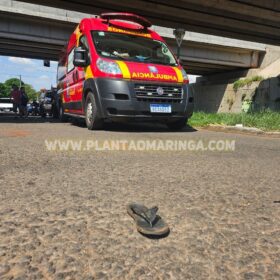 Homem tem pernas esmagadas e morre após ser atropelado por carreta em Maringá Foto 5 Fotos de Homem tem pernas esmagadas e morre após ser atropelado por carreta em Maringá