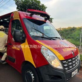 Jovem é socorrido só de cueca e afirma que foi sequestrado e teve a caminhonete roubada em Maringá Foto 3 Fotos de Jovem é socorrido só de cueca e afirma que foi sequestrado e teve a caminhonete roubada em Maringá