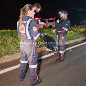 Motociclista morre após bater em três carretas, um caminhão e um carro em Marialva Foto 2 Fotos de Motociclista morre após bater em três carretas, um caminhão e um carro em Marialva