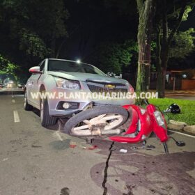 Motorista embriagado bate carro em traseira de moto e deixa gestante e marido feridos em Maringá Foto 4 Fotos de Motorista embriagado bate carro em traseira de moto e deixa gestante e marido feridos em Maringá