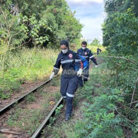 Mulher é encontrada morta na linha férrea em Sarandi. Foto 2 Fotos de Mulher é encontrada morta na linha férrea em Sarandi.