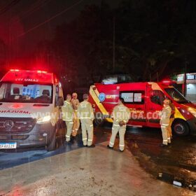 Mulher é intubada após ser atropelada por caminhão em Maringá Foto 2 Fotos de Mulher é intubada após ser atropelada por caminhão em Maringá