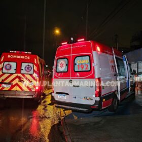 Mulher é intubada após ser atropelada por caminhão em Maringá Foto 3 Fotos de Mulher é intubada após ser atropelada por caminhão em Maringá