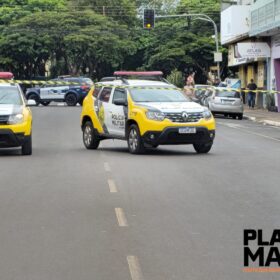Câmera registra funcionário de supermercado sendo executado na frente do trabalho em Sarandi Foto 1 Fotos de Câmera registra funcionário de supermercado sendo executado na frente do trabalho em Sarandi