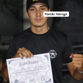 Empresário maringaense é executado com 12 tiros na frente da mãe por criminoso usando terno e capuz Foto 1 Fotos de Empresário maringaense é executado com 12 tiros na frente da mãe por criminoso usando terno e capuz
