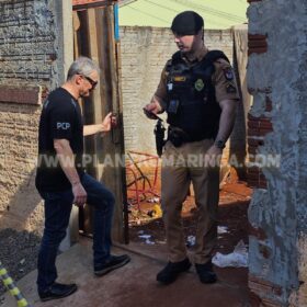 Homem é executado com 14 tiros no quintal de uma residência, em Maringá Foto 5 Fotos de Homem é executado com 14 tiros no quintal de uma residência, em Maringá