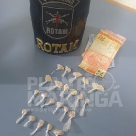 Traficante é baleado ao tentar pegar arma de policial da Rotam, em Maringá Foto 3 Fotos de Traficante é baleado ao tentar pegar arma de policial da Rotam, em Maringá