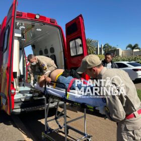 Carro fica destruído após colisão traseira com caminhão na PR-317 em Maringá Foto 6 Fotos de Carro fica destruído após colisão traseira com caminhão na PR-317 em Maringá