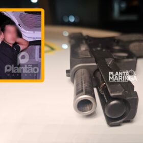 Homem com tornozeleira eletrônica é preso após realizar disparos de arma de fogo em Maringá Foto 6 Fotos de Homem com tornozeleira eletrônica é preso após realizar disparos de arma de fogo em Maringá