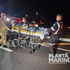 Motociclista fica em estado gravíssimo após colisão com caminhão entre Maringá e Floresta Foto 7 Fotos de Motociclista fica em estado gravíssimo após colisão com caminhão entre Maringá e Floresta