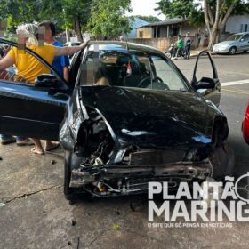 Motociclista pode ter pé amputado após motorista invadir preferencial em Maringá Foto 9 Fotos de Motociclista pode ter pé amputado após motorista invadir preferencial em Maringá