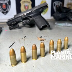 Polícia prende homem com pistola, touca balaclava e cocaína em Maringá Foto 4 Fotos de Polícia prende homem com pistola, touca balaclava e cocaína em Maringá