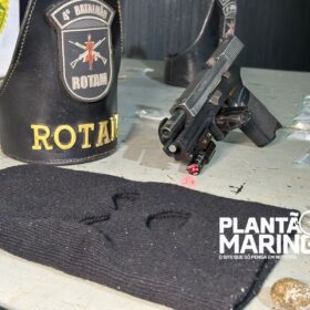 Polícia prende homem com pistola, touca balaclava e cocaína em Maringá Foto 8 Fotos de Polícia prende homem com pistola, touca balaclava e cocaína em Maringá