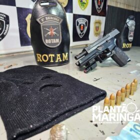 Polícia prende homem com pistola, touca balaclava e cocaína em Maringá Foto 9 Fotos de Polícia prende homem com pistola, touca balaclava e cocaína em Maringá