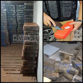 Fotos de Polícia Rodoviária Estadual encontra 'bunker' do tráfico de drogas em Maringá e apreende quase 6 toneladas de maconha