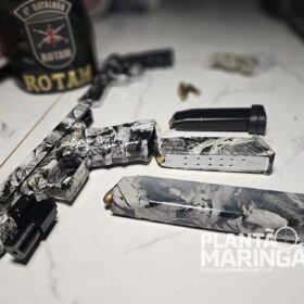 Traficantes de Maringá são presos com armas e drogas em Sarandi Foto 3 Fotos de Traficantes de Maringá são presos com armas e drogas em Sarandi